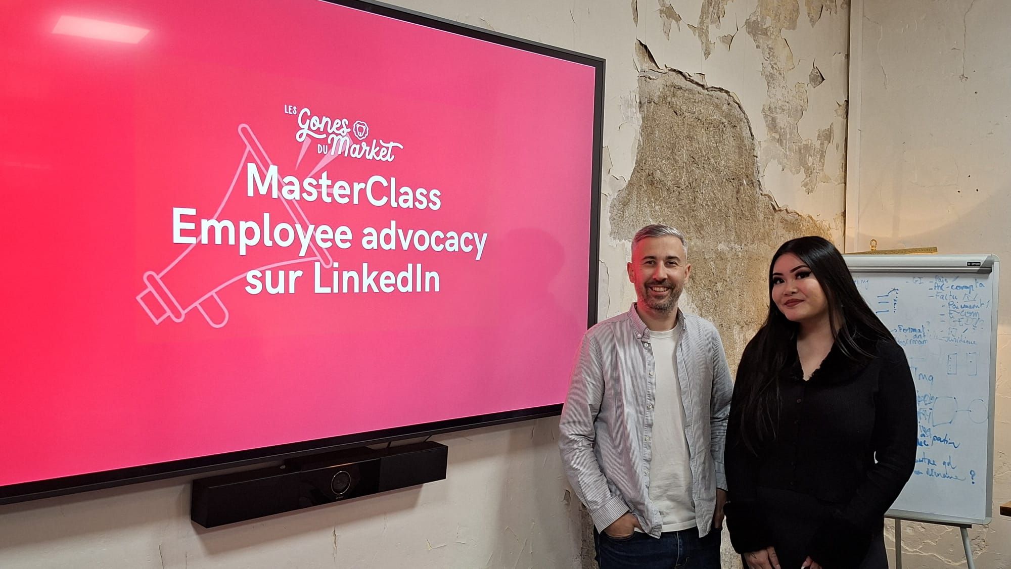 Masterclass en atelier
